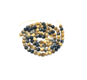 Natural Dream Tiger Eye Beads | 10mm Round | Polished Strand for Jewelry Making