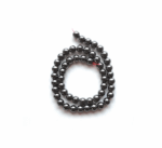Natural Black Hematite Beads | 10mm Round | Polished Strand for Jewelry Making