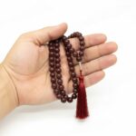 Deep Garnet Elegance – Natural Gemstone Rosary Beads.jpeg