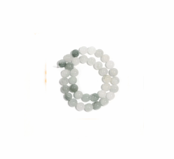 Natural Tianshan Jade Beads | 8mm Round | Polished Strand for Jewelry Making